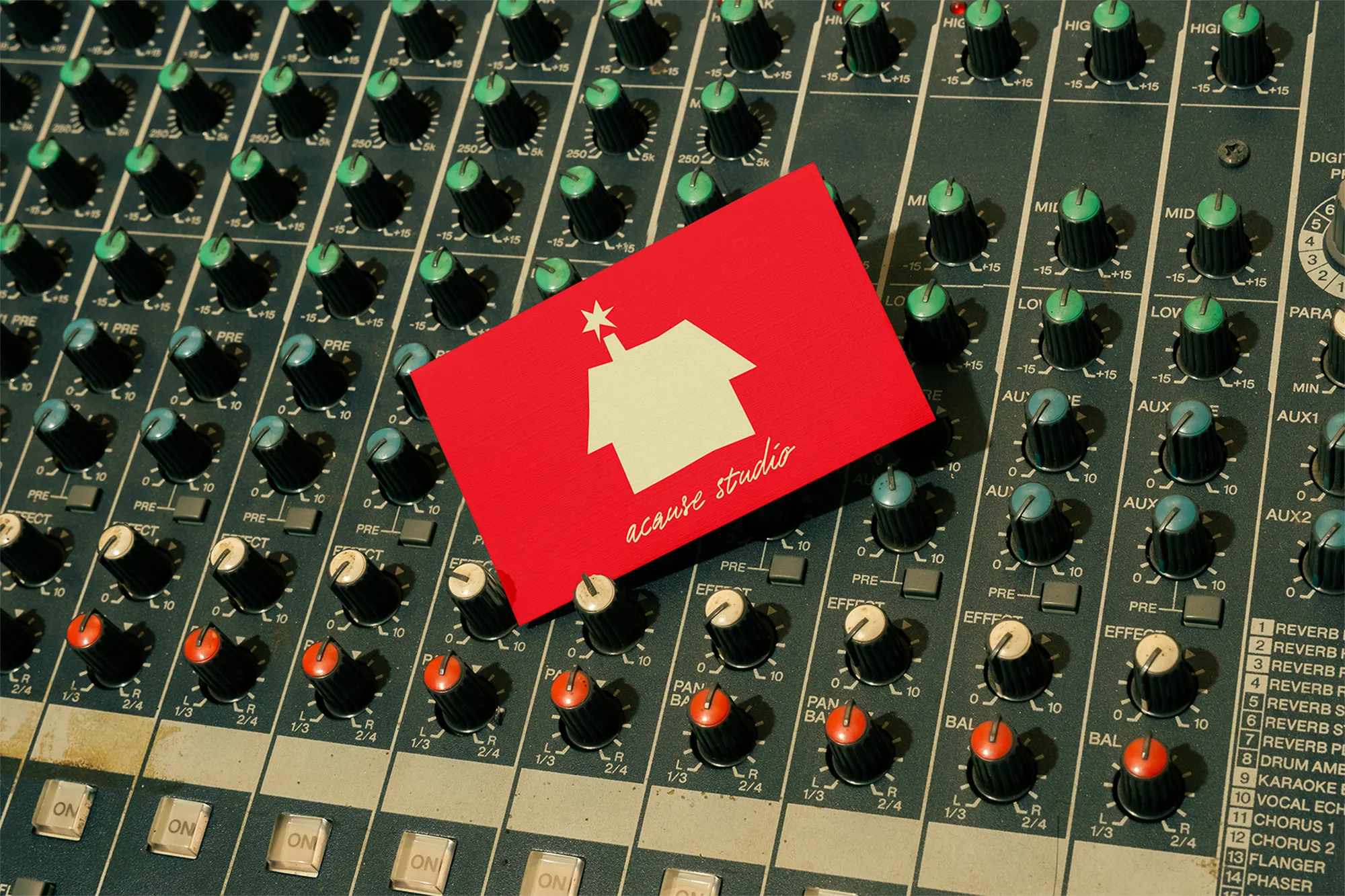 Carte de visite du studio