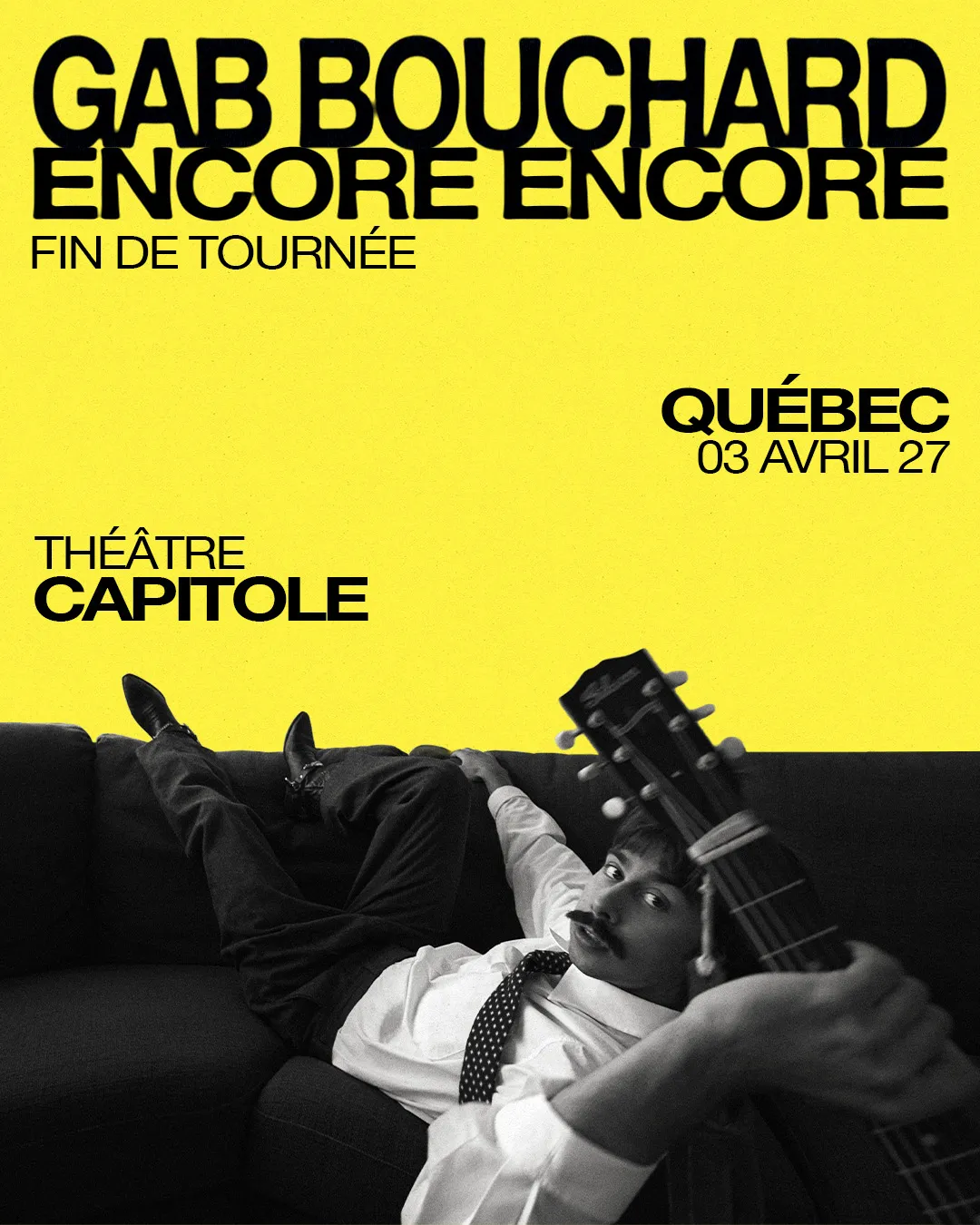 Affiche Encore Encore — Québec