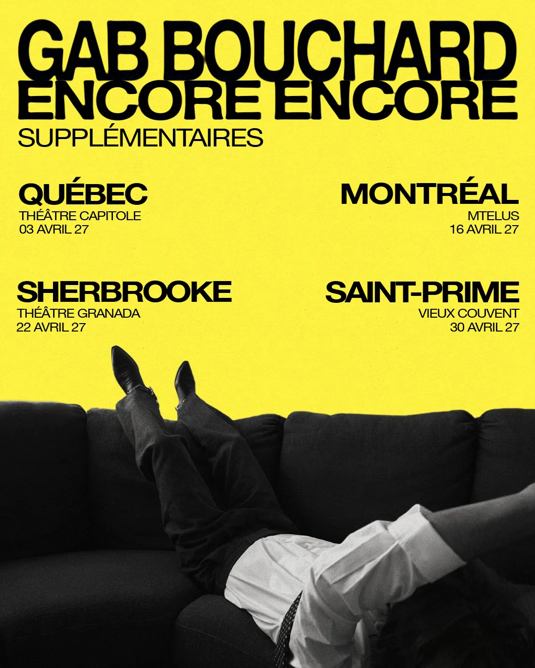 Affiche Encore Encore — supplémentaires