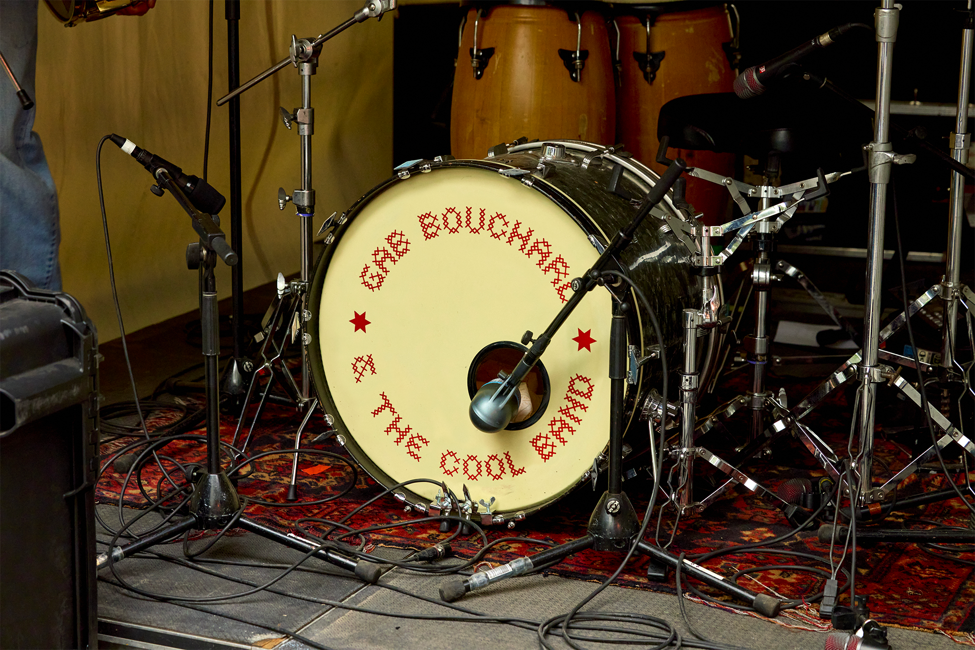 Le drum en concert — photo de Béatrice Léveillé