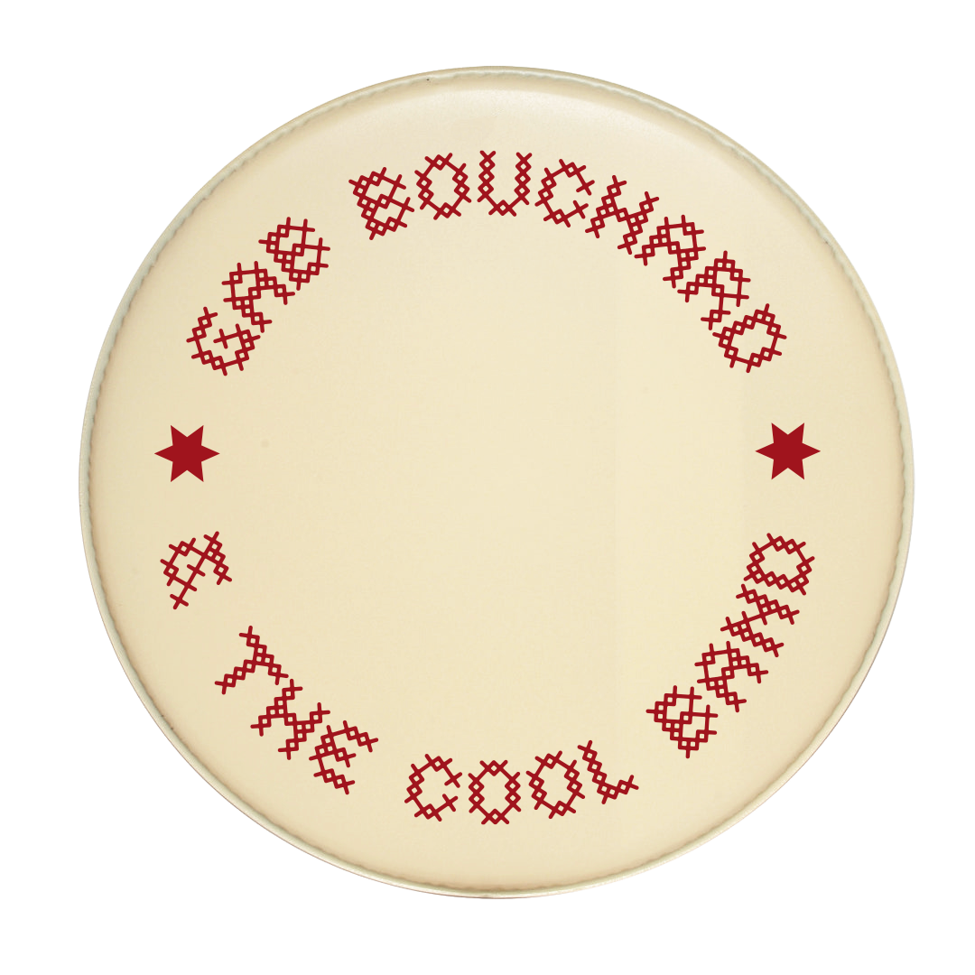 Mockup du drum Gab Bouchard et The Cool Band