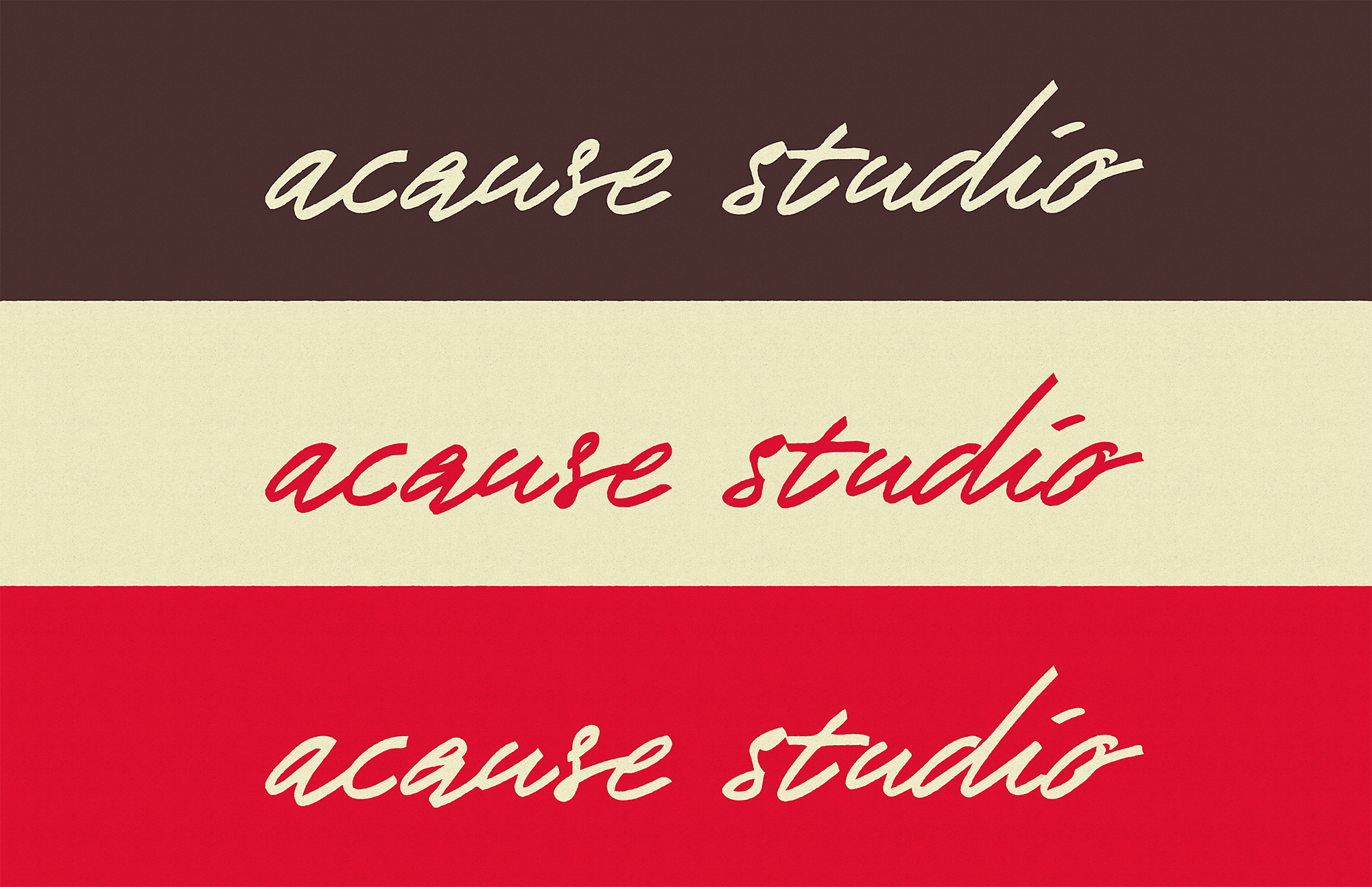 Les signatures du studio